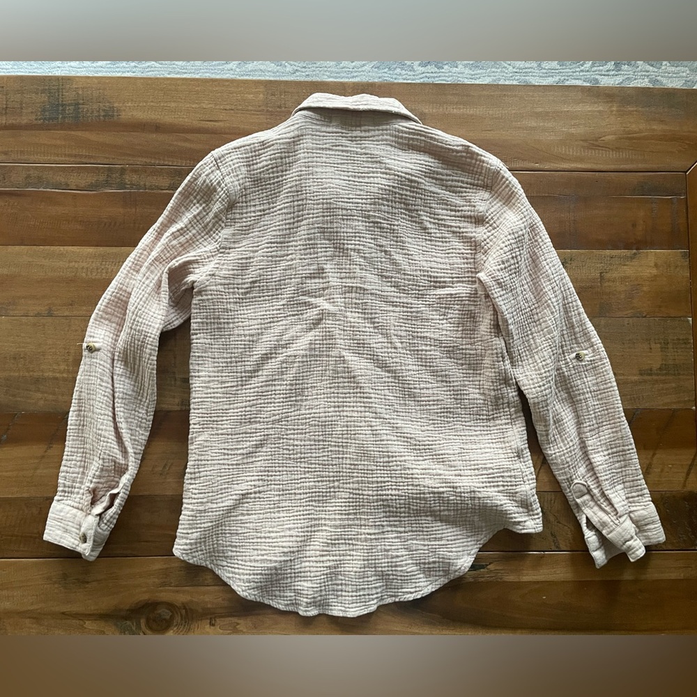 Textured Button Down - Picture 3 of 6